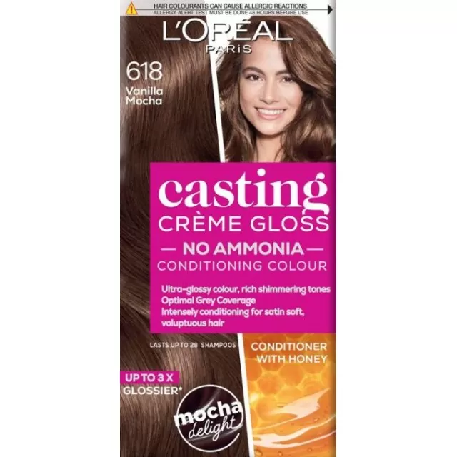L'OREAL CASTING BOJA ZA KOSU 618 - vanila moka