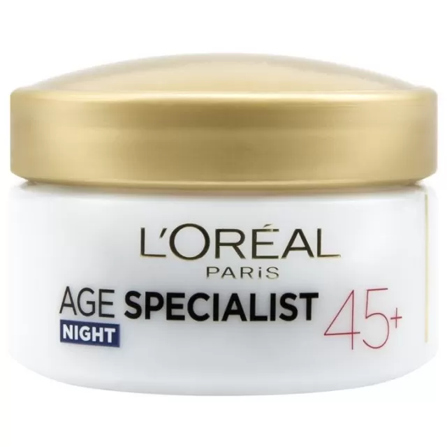 LOREAL AGE SPECIALIST NOĆNA KREMA 45+ 50ML