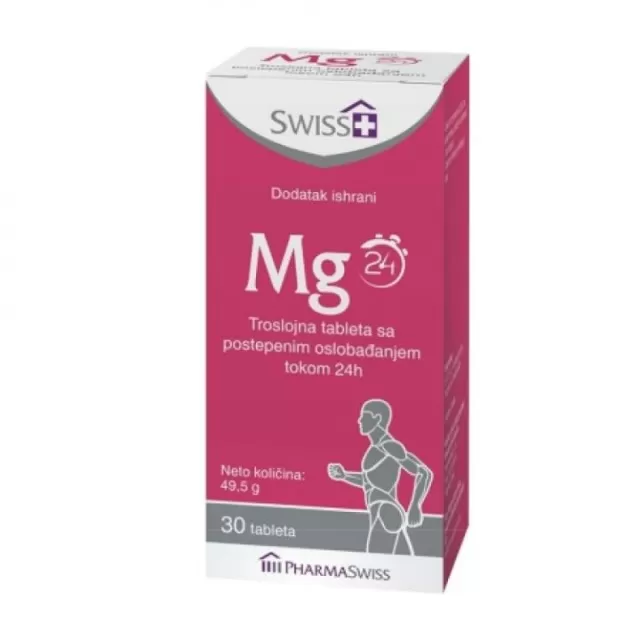 MAGNEZIJUM 24 SWISS+ TABLETE A30