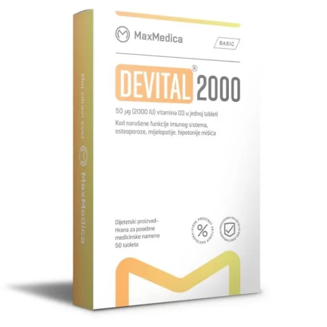 MAXMEDICA DEVITAL 2000 TABLETE A50