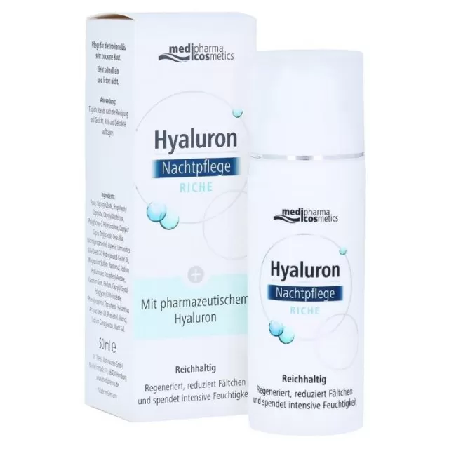 MEDIPHARMA HYALURON BOGATA NOĆNA KREMA 50ML