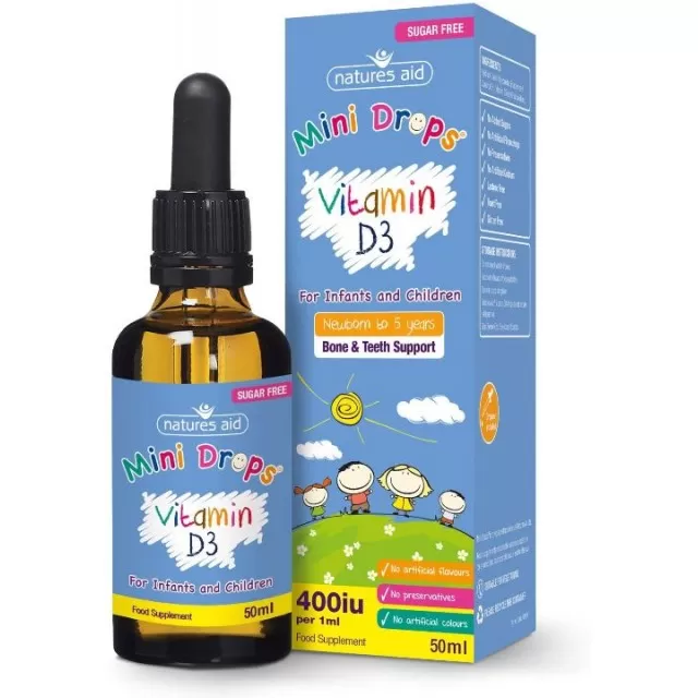 MINI DROPS VITAMIN D3 KAPI 50ML