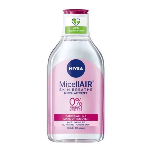 NIVEA MICELARNA VODA CARING ZA SUVU KOŽU 400ML