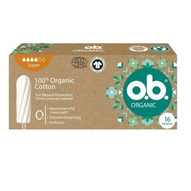 OB TAMPONI ORGANIC SUPER A16