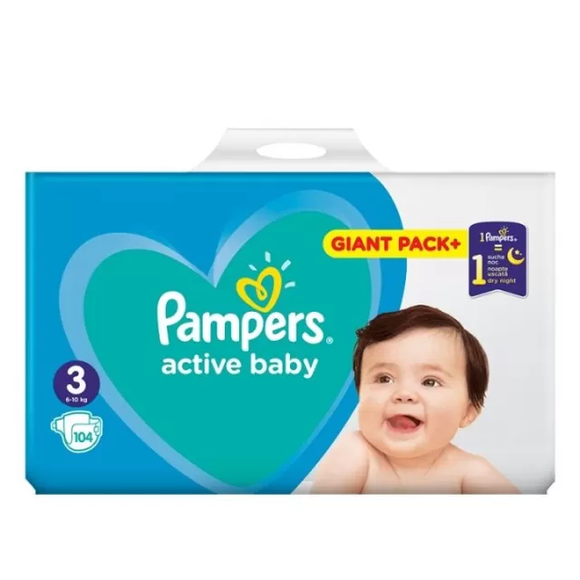 PAMPERS 3 6-10KG A104
