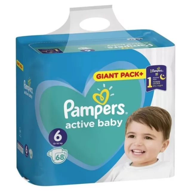 PAMPERS 6 13-18KG A68