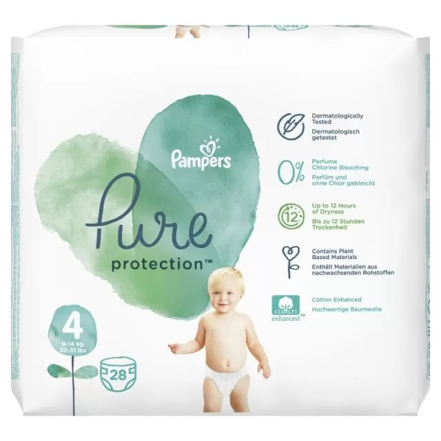 PAMPERS PELENE PURE 4 A28