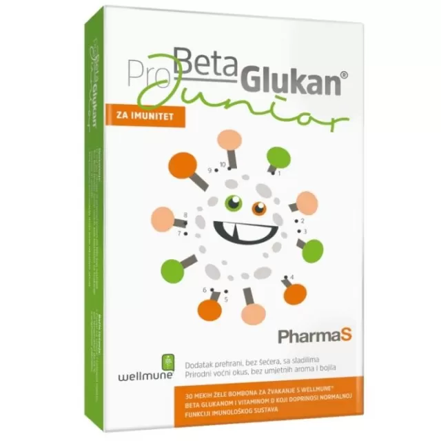 PRO BETA GLUKAN JUNIOR BOMBONE A30