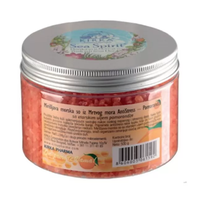 MIRIŠLJAVA MORSKA SO NEW POWER POMORANDŽA 500G
