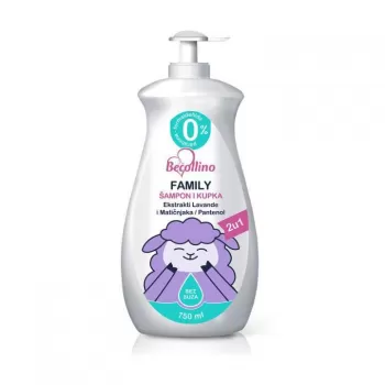 BECOLLINO 2U1 ŠAMPON I KUPKA 750ML