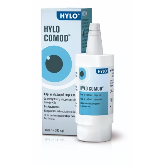 HYLO-COMOD KAPI ZA OČI 10ML
