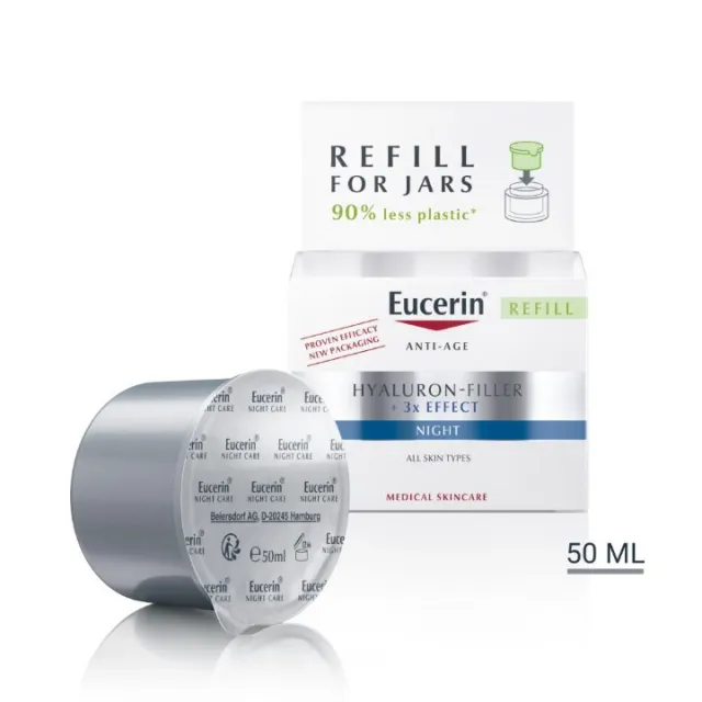 EUCERIN HYALURON FILLER NOĆNA KREMA REFILL 50ML