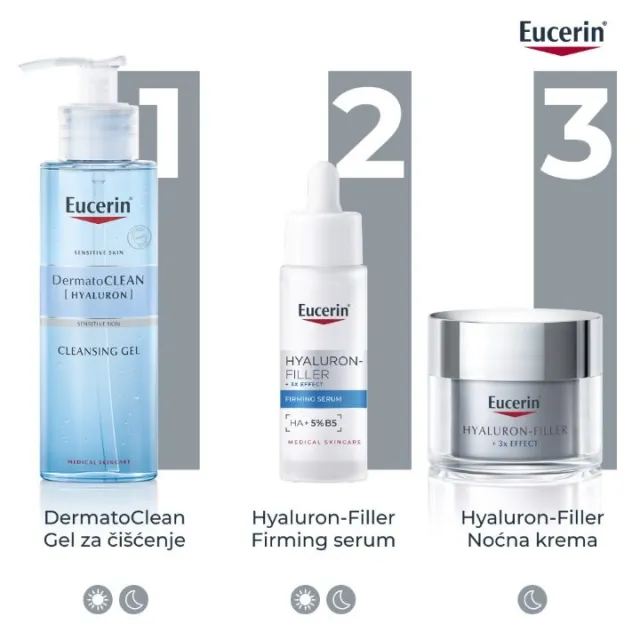 EUCERIN HYALURON FILLER NOĆNA KREMA REFILL 50ML