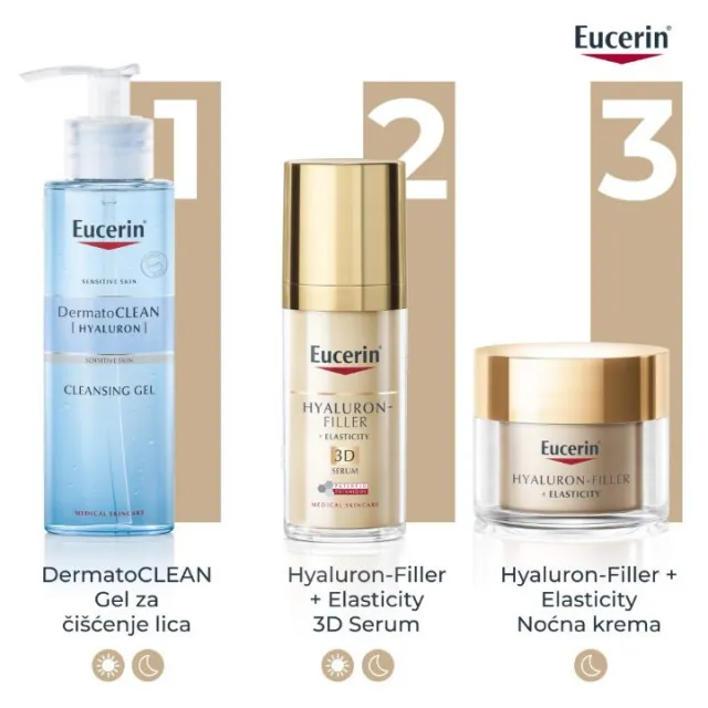 EUCERIN HYALURON-FILLER+ELASTICITY NOĆNA KREMA 50ML