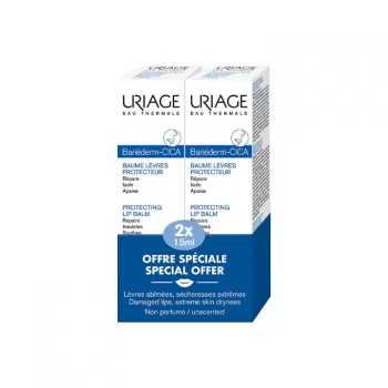 URIAGE PROMO BARIEDERM CICA BALZAM ZA USNE 2x15ML