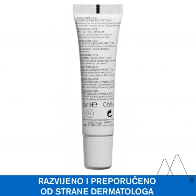URIAGE BARIEDERM CICA BALZAM ZA USNE 15ML