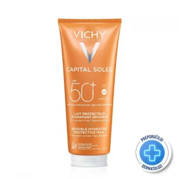 VICHY SUN CAPITAL SOLEIL Mleko za telo SPF50+ porodično pakovanje, 300 ml