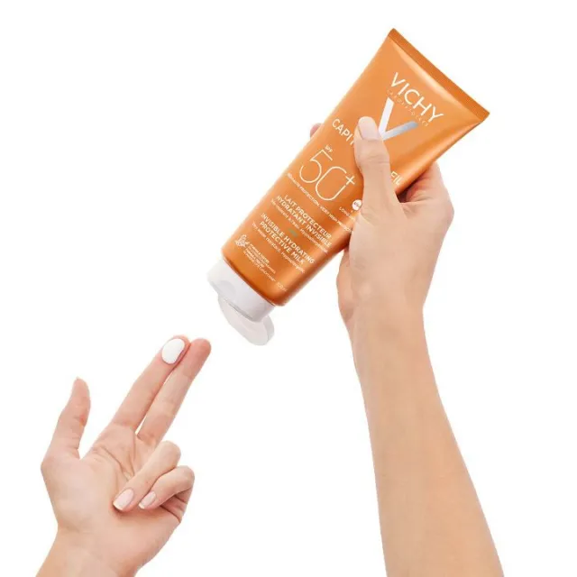 VICHY SUN CAPITAL SOLEIL Mleko za telo SPF50+ porodično pakovanje, 300 ml