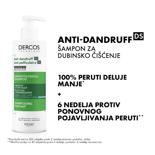 VICHY DERCOS SAMPON PROTIV PERUTI MASNA KOSA ECO REFILL 500ML