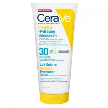 CeraVe SUN Nevidljivi losion za zaštitu od sunca, SPF 30, visoka zaštita, 177 ml 