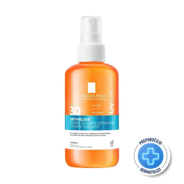 La Roche-Posay MIST ZA LICE I TELO ZA ZAŠTITU OD SUNCA SA VISOKOM ZAŠTITOM SPF30, 200ml