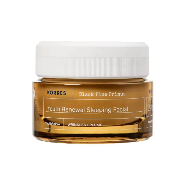 KORRES BLACK PINE PRIMUS NOĆNA KREMA ZA LICE 40ML