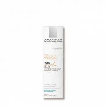La Roche-Posay REDERMIC PURE VITAMIN C Intenzivni koncentrat protiv starenja za osetljivu kožu oko očiju, 15 ml