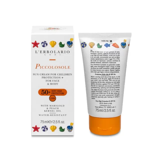 L'ERBOLARIO PICCOLOSOLE DEČIJA KREMA ZA SUNCE SPF50+ 75ML