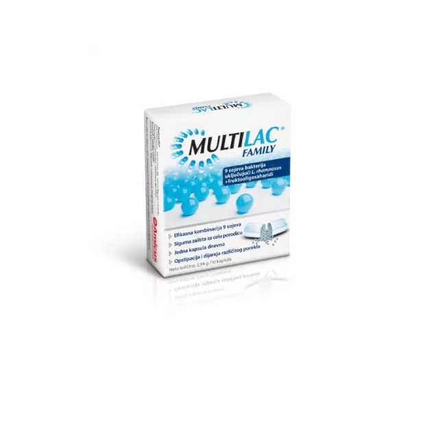 MULTILAC FAMILY KAPSULE A10