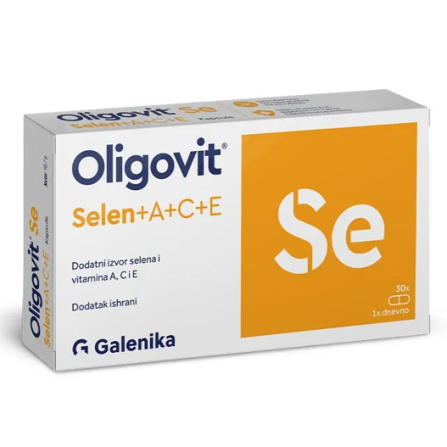 OLIGOVIT SE 30 KAPSULA