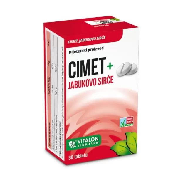 CIMET+JABUKOVO SIRĆE TABLETE A30