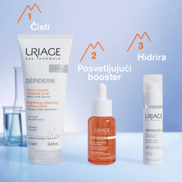 URIAGE DEPIDERM DNEVNA KREMA PROTIV FLEKA SPF50+ 30ML