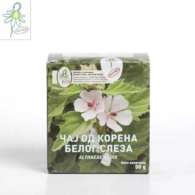 ČAJ BELI SLEZ KOREN 50G JP