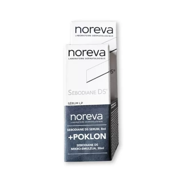 NOREVA PROMO SEBODIANE DS SERUM 8ML + POKLON SEBODIANE DS MIKRO-EMULZIJA 30ML