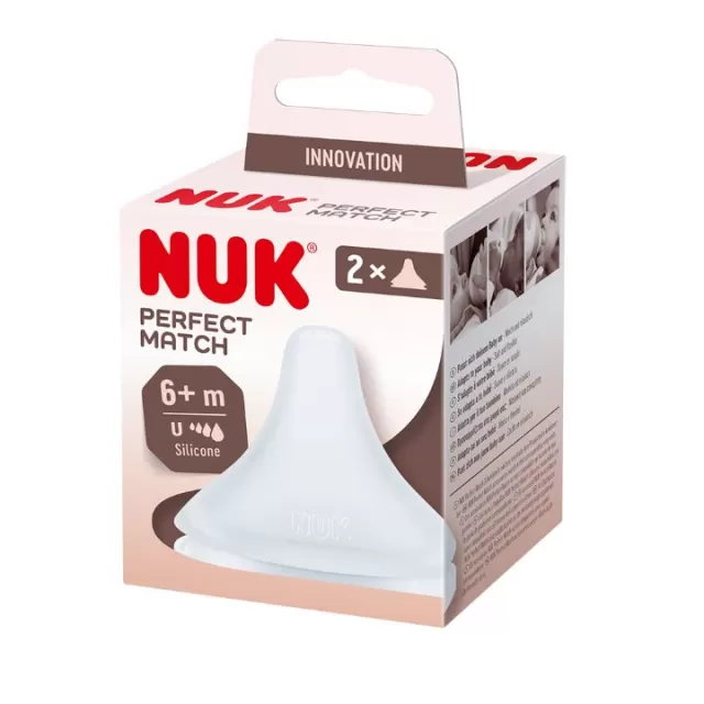 NUK CUCLA SILIKONSKA PERFECT MATCH OTVOR Y, 6M+ A2