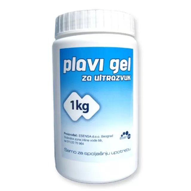 GEL ZA ULTRAZVUK 1000G PLAVI