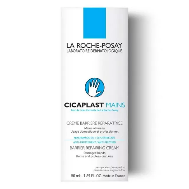 La Roche-Posay CICAPLAST MAINS Krema za obnovu zaštitnog sloja kože ruku, 50 ml
