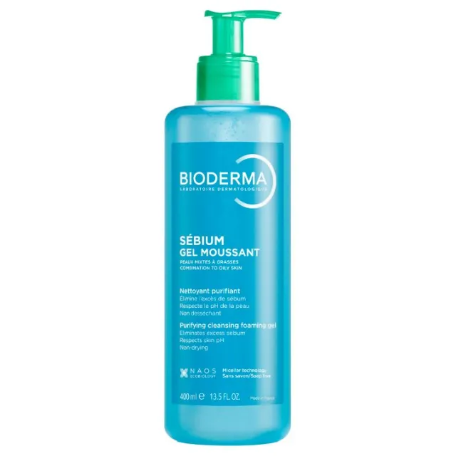 BIODERMA SEBIUM PENASTI GEL ZA PRANJE 400ML