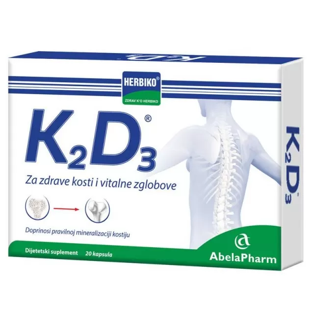 K2D3, 20 KAPSULA