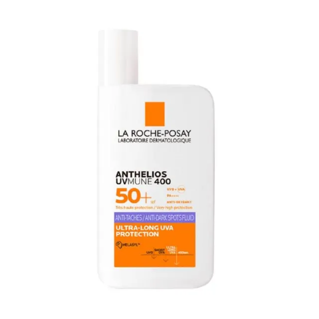 La Roche Posay ANTHELIOS FLUID PROTIV TAMNIH FLEKA ZA ZAŠTITU OD SUNCA SPF50+, 50ML