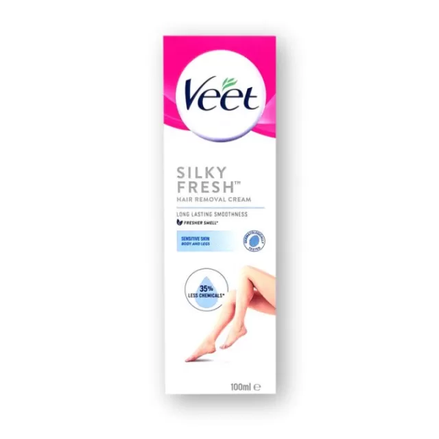 VEET KREMA ZA DEPILACIJU ZA NORMALNU KOŽU SILKY FRESH 100ML