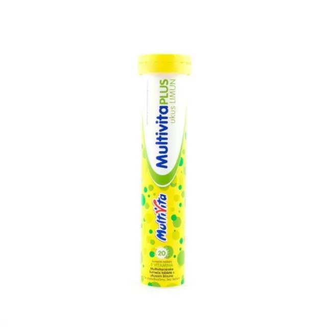 MULTIVITA 9 VITAMINA LIMUN ŠUMEĆE TABLETE A20