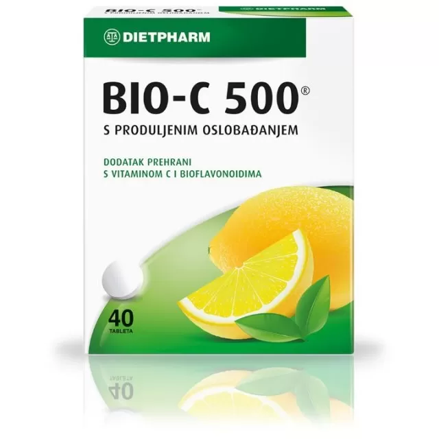 BIO-C TABLETE 500MG A40