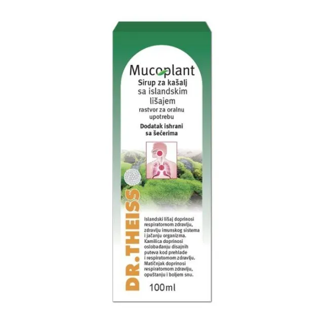 MUCOPLANT SIRUP ISLANDSKI LIŠAJ 100ML