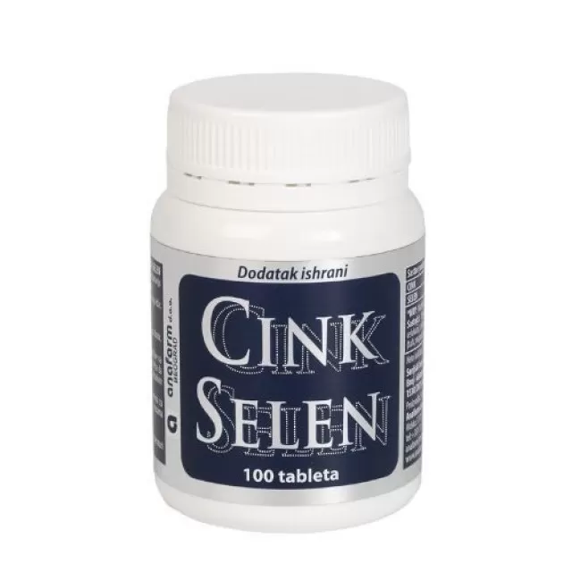CINK I SELEN 100 TABLETA
