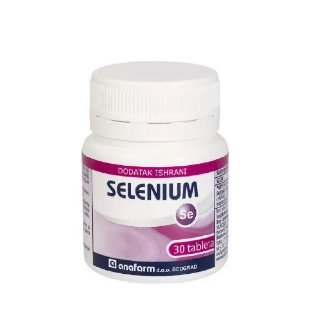 SELENIUM 50MCG 30 TABLETA