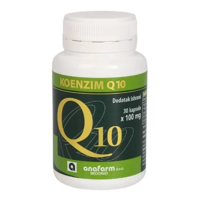 KOENZIM Q10 100MG 30 KAPSULA