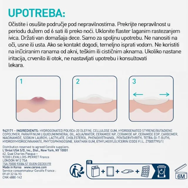 CeraVe Flasteri protiv nepravilnosti A22