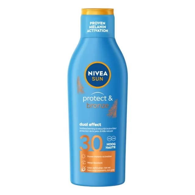 NIVEA SUN PROTECT & BRONZE LOSION ZA ZAŠTITU OD SUNCA SPF 30+ 200ML