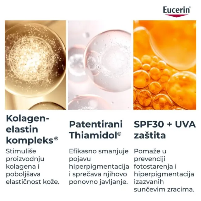 EUCERIN HYALURON FILLER+ELASTICITY DNEVNA KREMA ROSE SPF30 50ML